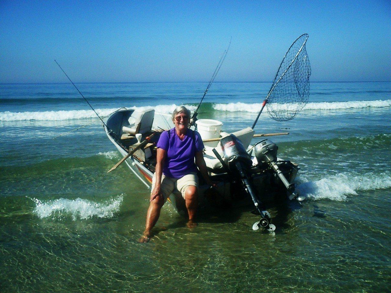 On a warm November day at La Jolla Shores