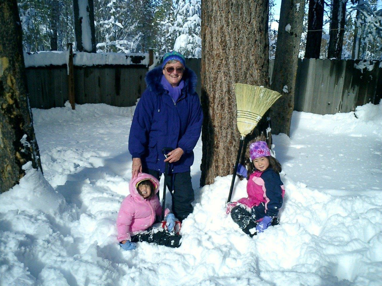 Snow time at Lake Tahoe